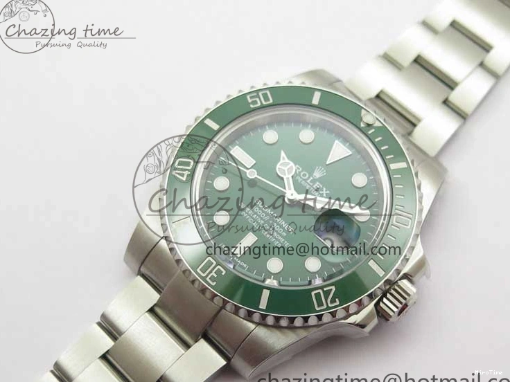 MiroTime 0523 Submariner 116610 LV Green Ceramic ZRF 1:1 Best Edition on SS Bracelet VR3135 (CF Bezel) EasyMatch 2761
